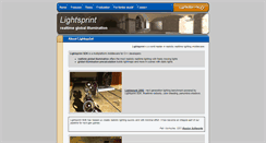Desktop Screenshot of lightsprint.com