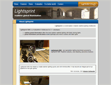 Tablet Screenshot of lightsprint.com